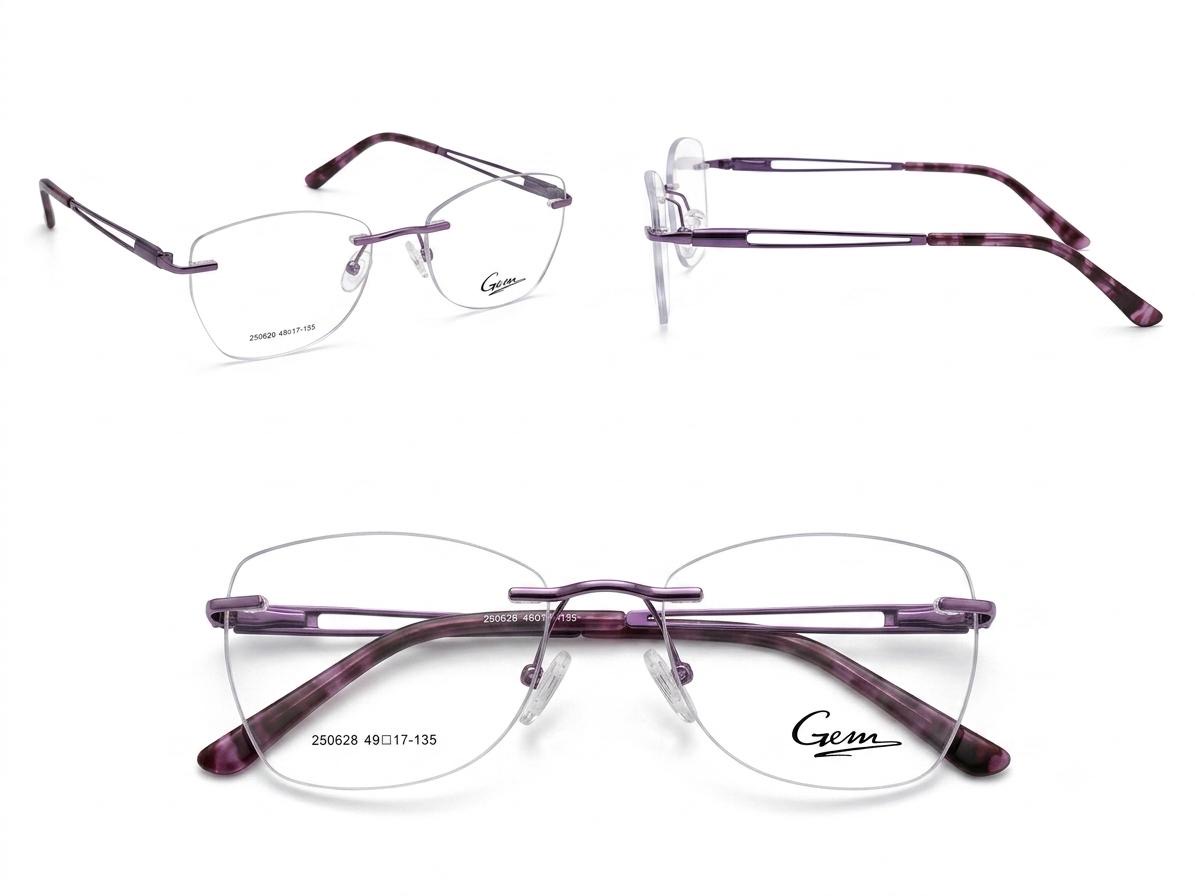 Rimless Frame Pink