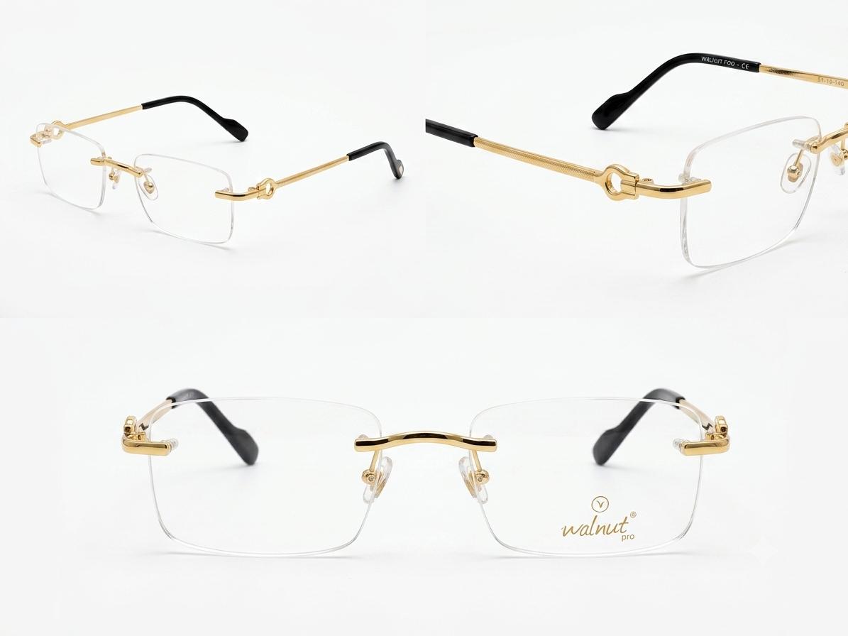 WALNUT RIMLESS