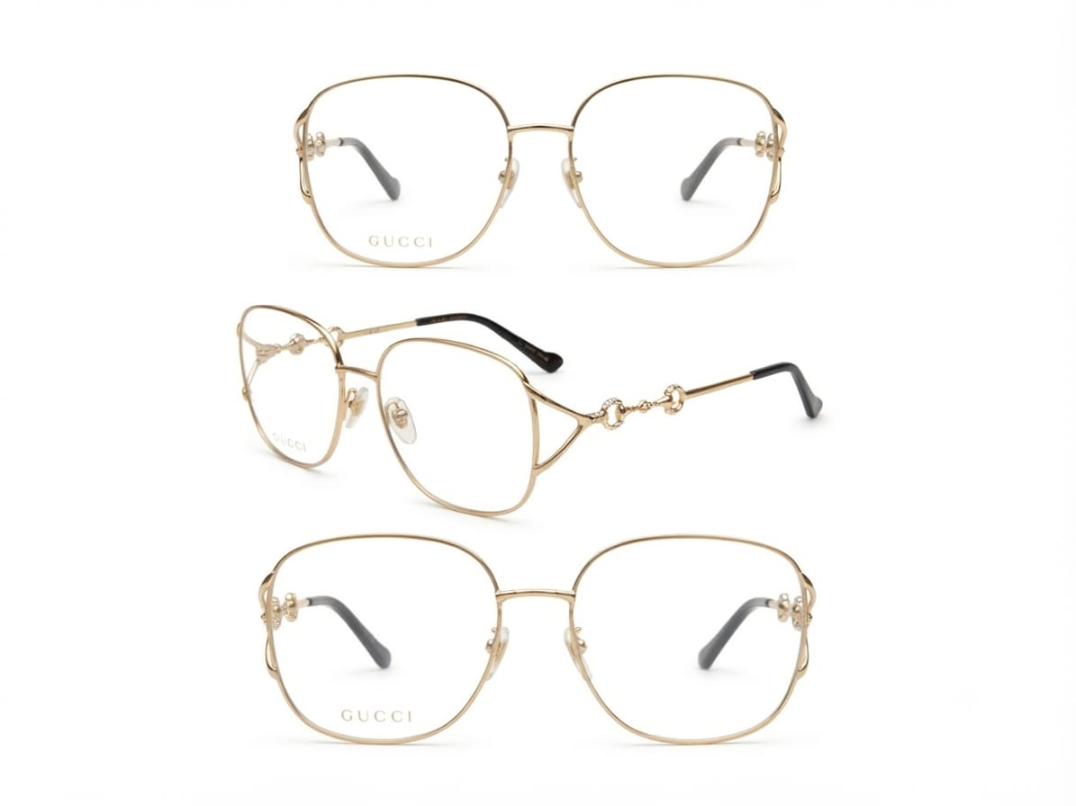 Metal Gucci frame