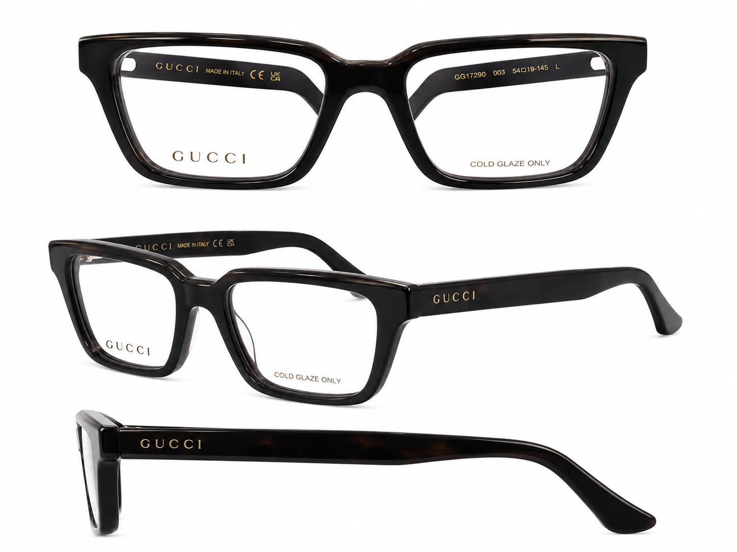 Black frame Gucci 1